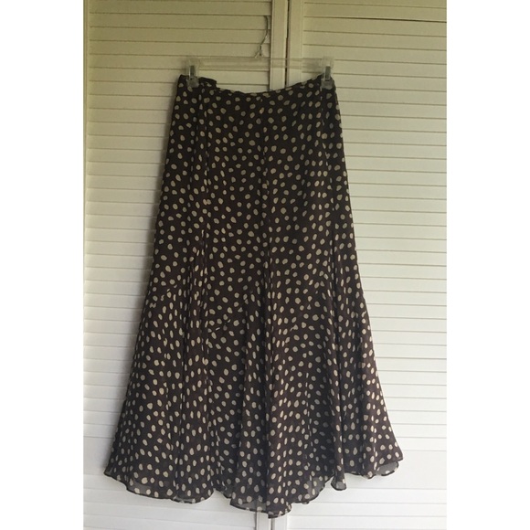 Jones New York midi skirt size 12 - 100% silk