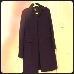 J crew stadium cloth lady day coat