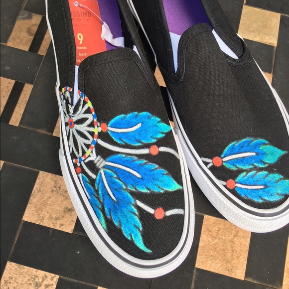 Shoes - Dream Catcher Hand Painted Shoes