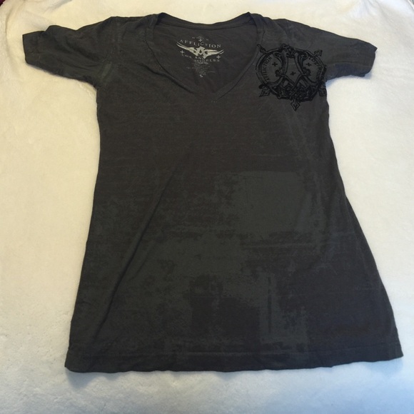 Affliction shirt women's medium.