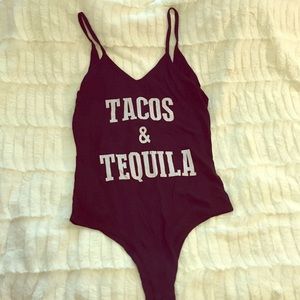 "Tacos & Tequila" bodysuit