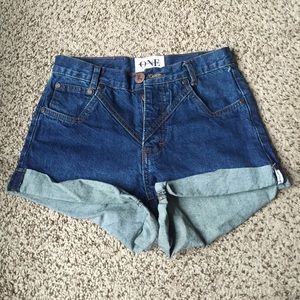 One teaspoon for free people high waisted shorts