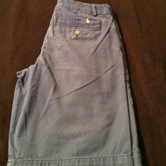 Boys short. Distressed blue.  Polo by Ralph Lauren