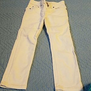 Girl's Ralph Lauren white jeans size 7