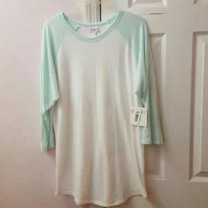 LuLaRoe Randy baseball tee XL