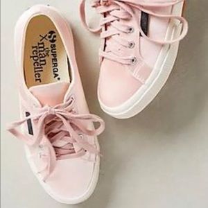 Superga Satin Pink Sneakers