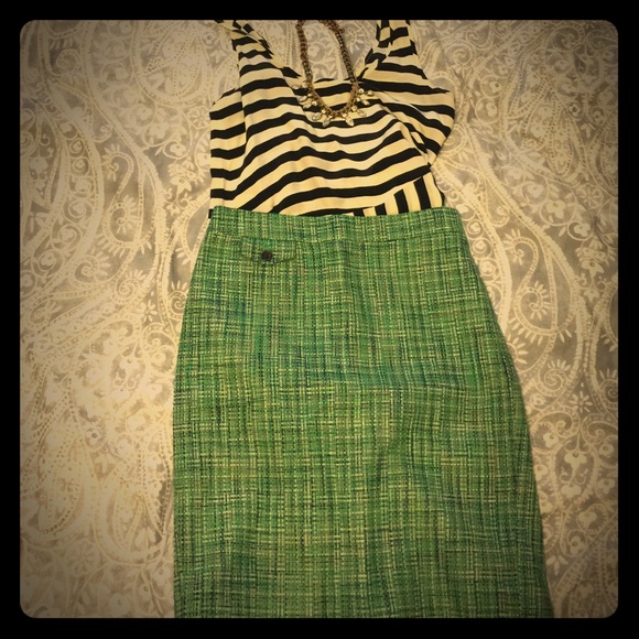 J. Crew Tweed No.2 Pencil skirt