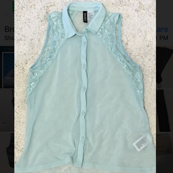 H&M Lace Tank Top