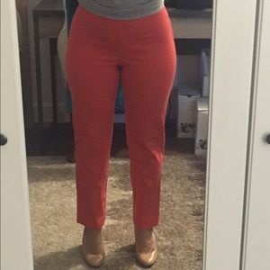Loft straight fit ankle pants