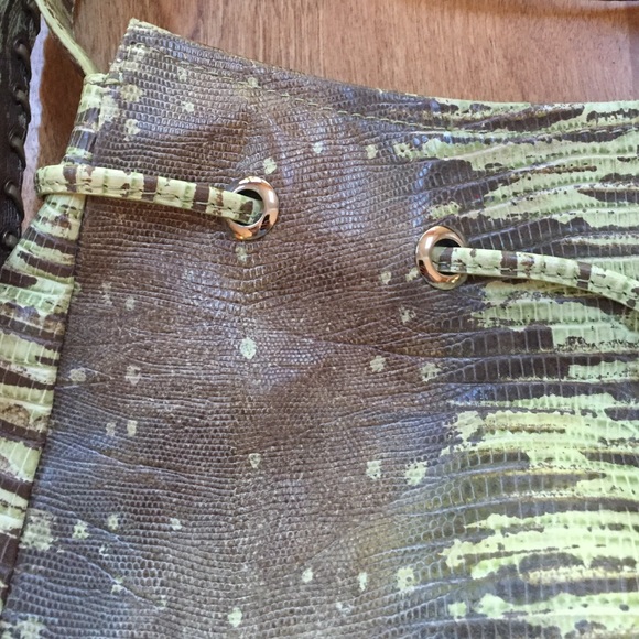 Alligator faux print sondra Roberts purse - Picture 2 of 4