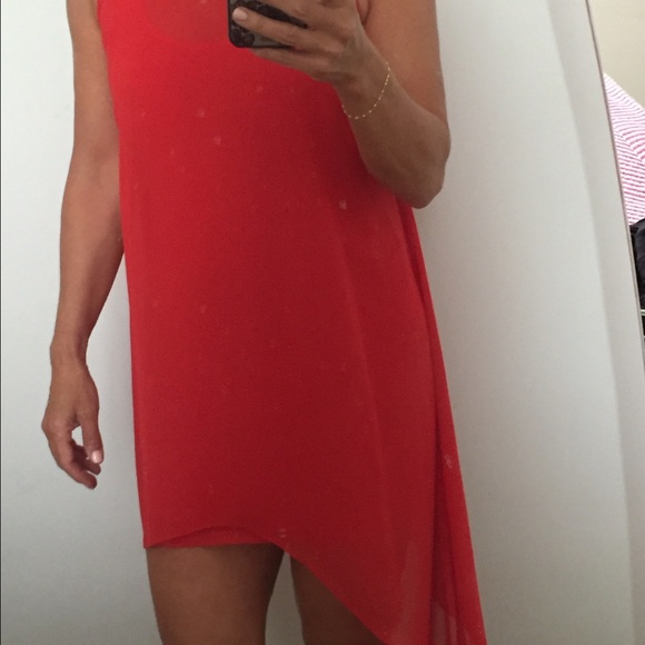 Overlay dress with slip