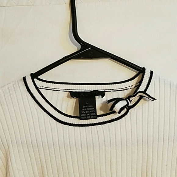 The Limited Ribbed Ringer Sweater - Picture 2 of 3