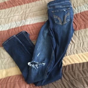Hollister dark wash skinny