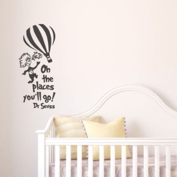 Oh the places you'll go Dr.Seuss Decal