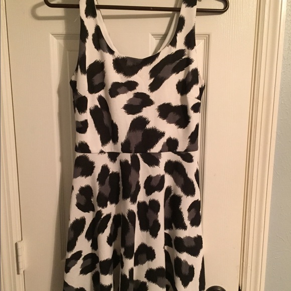 Leopard print dress
