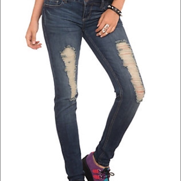 Ripped Skinny Jeans size 0
