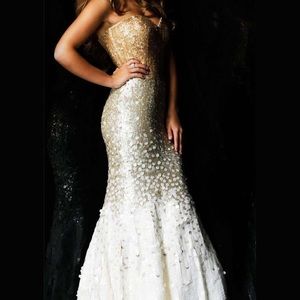 Sherri Hill mermaid sequins dress
