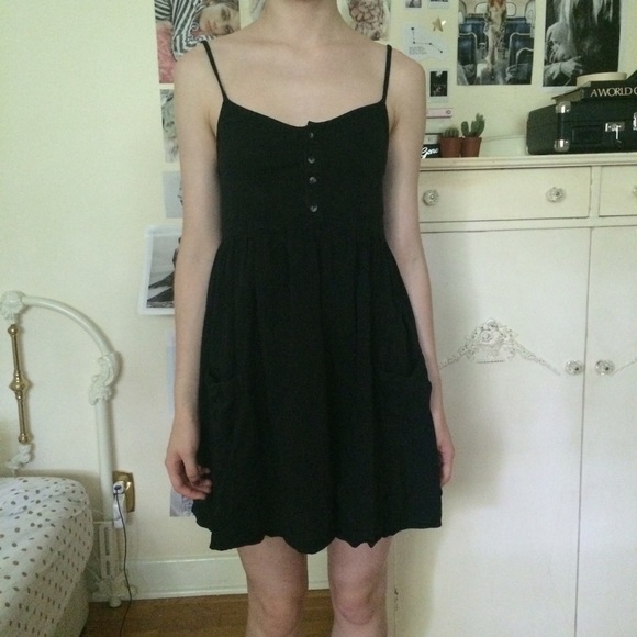 Fit and flare button dress - Picture 1 of 3
