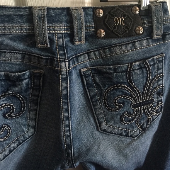 Miss me fleur-de-lis jeans - Picture 4 of 4