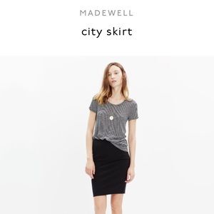 Madewell City Skirt