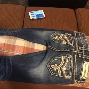 Rock revival jeans used sz 24