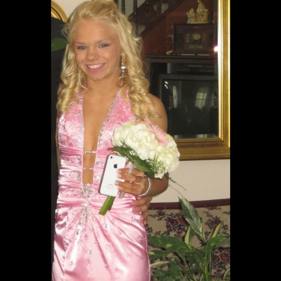 STUNNING blush pink dress!!