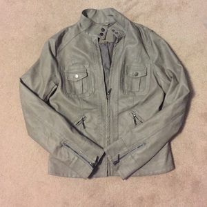 Max Jeans Leather Jacket