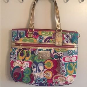 Coach Poppy Tote