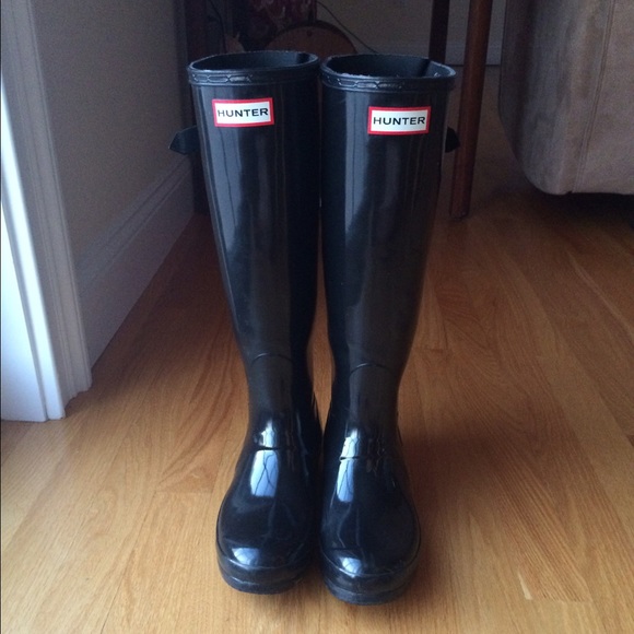 Black Hunter Boots