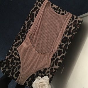 Nude lace bodysuit 🙈