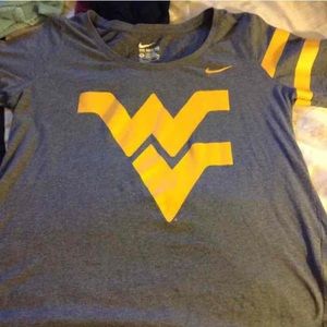 West Virginia nike tee
