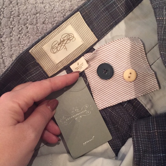 Anthropologie Cidra Cropped Pants NWT - Picture 3 of 4