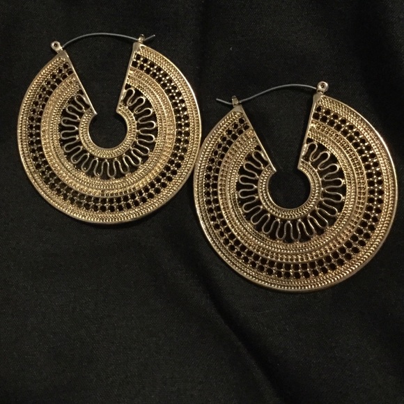 Mandala tribal ear weights