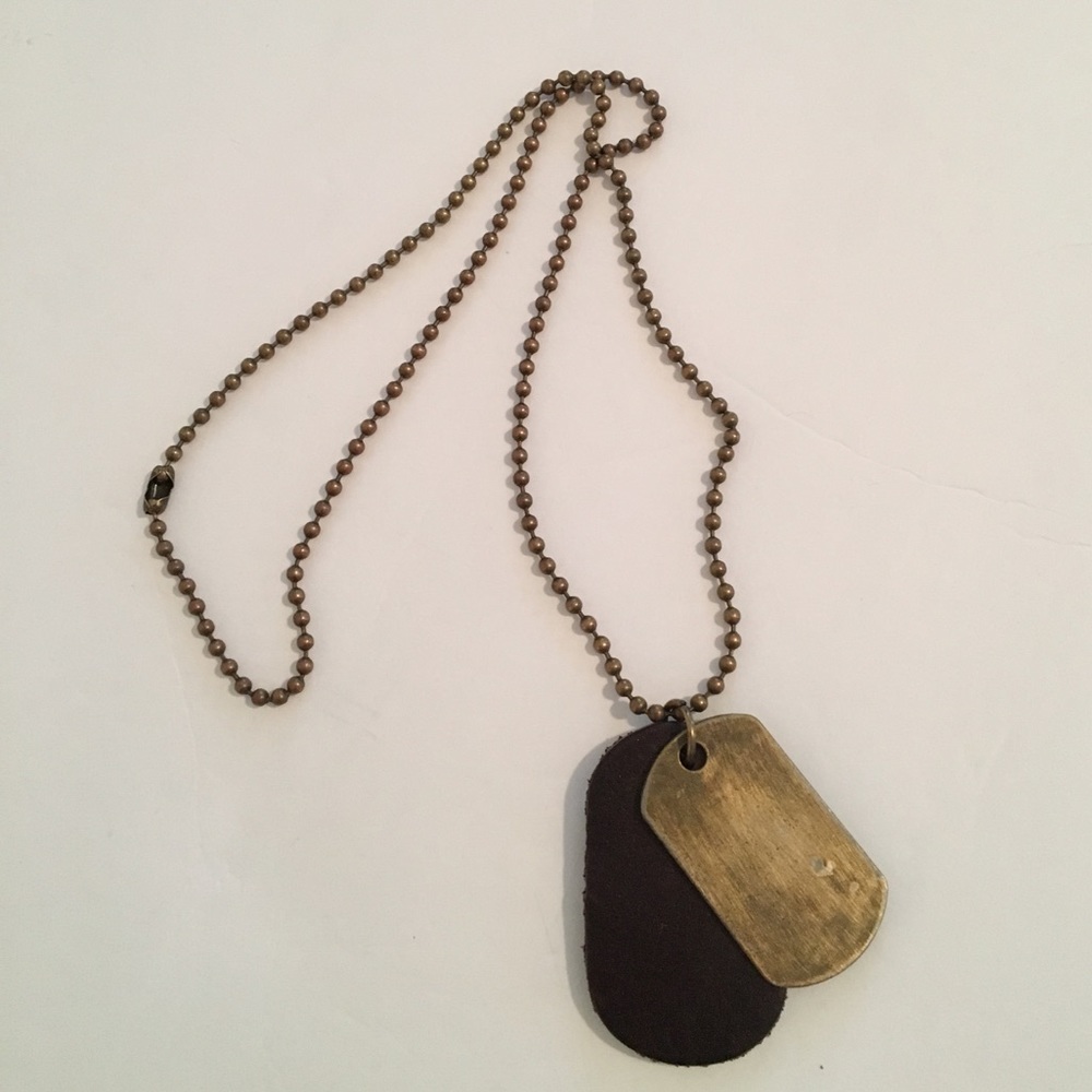 💕 Statement Dog Tag Necklace