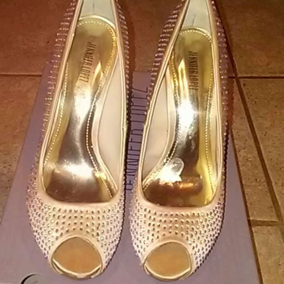 J Lo BlingyBlush Heels