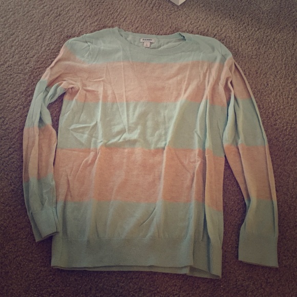 Stripped baggy sweater