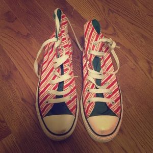 Limited edition Candy Cane Converses!