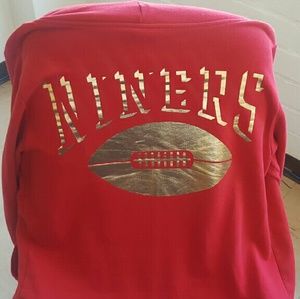 Victoria Secret PINK SF 49ers Zip up Hoodie