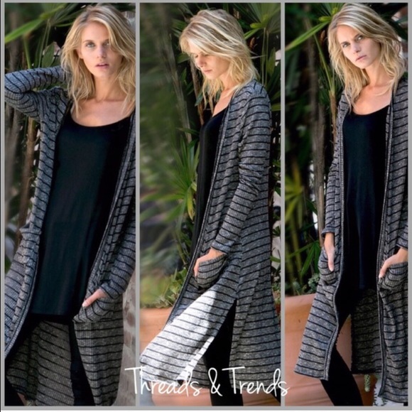 Sweaters - Duster Long Cardigan Sweater