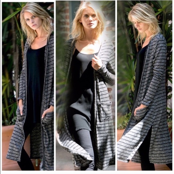 Duster Long Cardigan Sweater - Picture 2 of 3