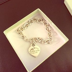 Tiffany&co bracelet with heart