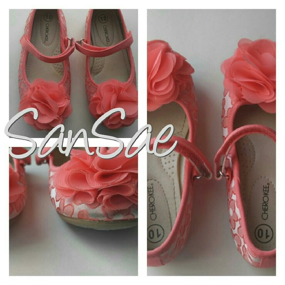 Jaray Lace Ballet Flats Pink - Cherokee?