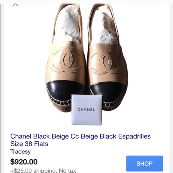 Channel shoes