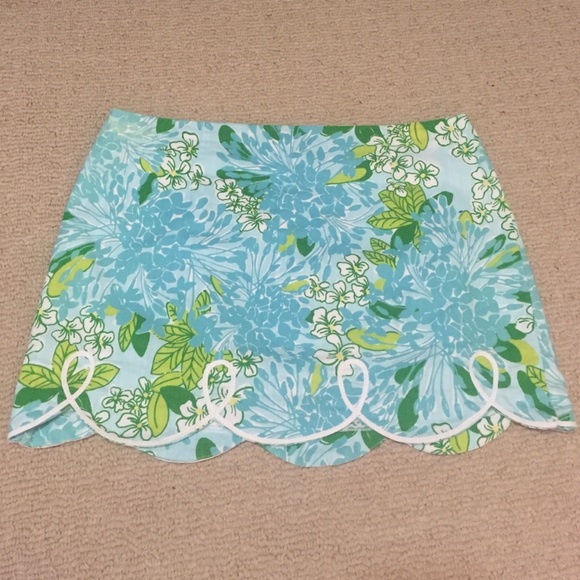 Lily Pulitzer Tate Scalloped Skirt
