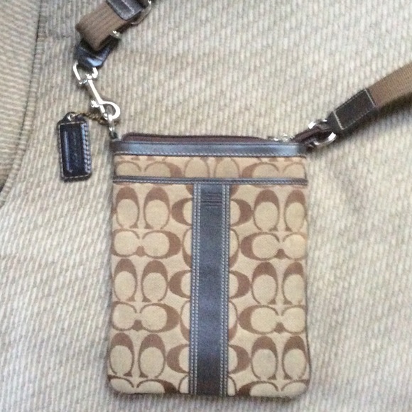 Authentic Coach cross body Purse