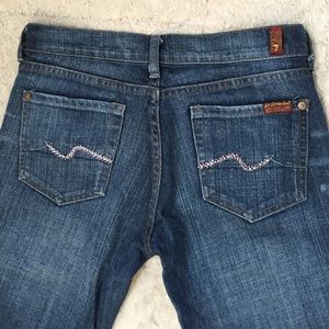 7 For All Mankind Swarovski Crystal 