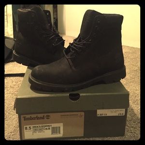Black 6" Timberland Boots