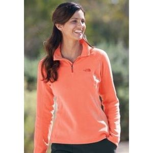 Fleece half zip light weight pullover