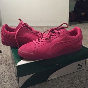 Puma Suede Embossed Ice Fluo