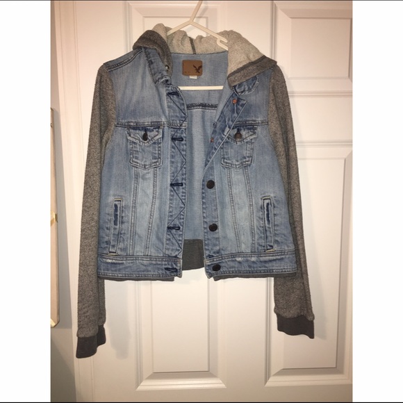 ✨jean crop jacket✨